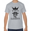 Koszulka męska dzień chłopaka Mr Zajebisty